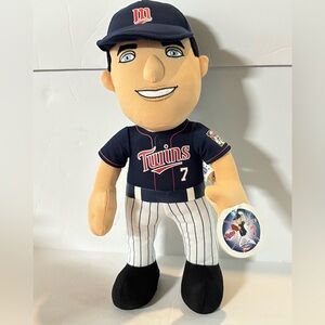 Bleacher Creature Joe Mauer Twins Plush